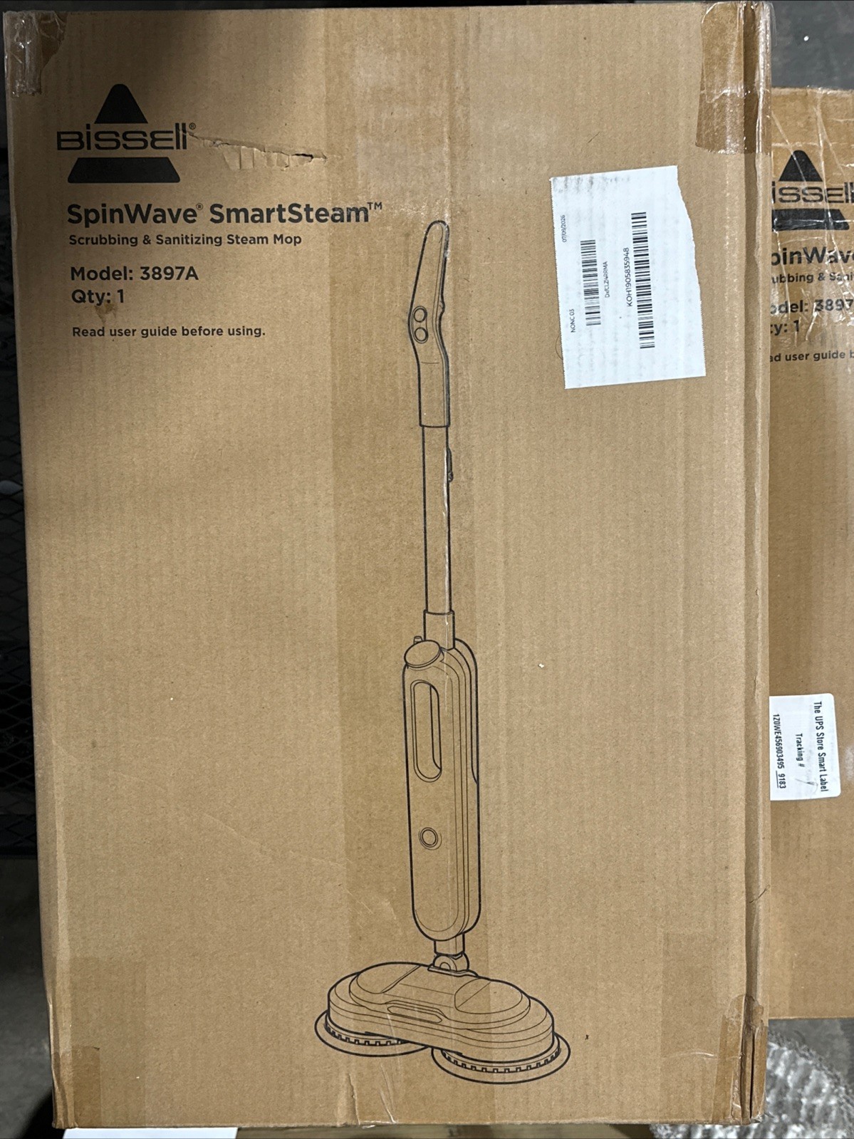 Bissell SpinWave SmartSteam Mop