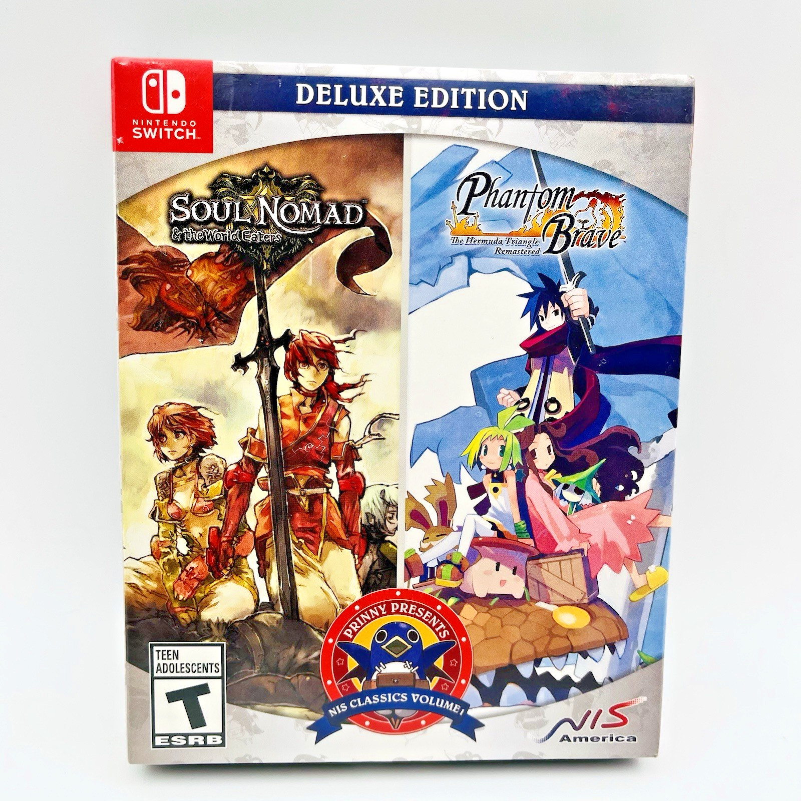 Prinny Presents NIS Classics Vol 1 Deluxe Edition Nintendo Switch Factory Sealed Prinny Presents NIS Classics Vol 1 Deluxe Edition Nintendo Switch Factory Sealed