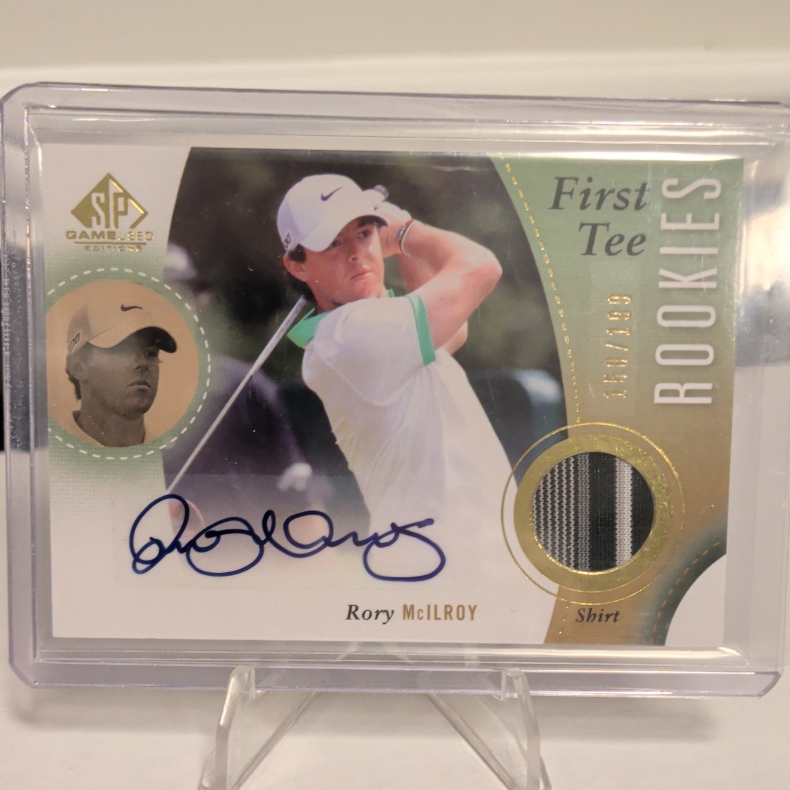 2014 SP Game Used Edition - First Tee Rookies Rory McIlroy #56 /199 (AU, MEM) 2014 SP Game Used Edition - First Tee Rookies Rory McIlroy #56 /199 (AU, MEM)