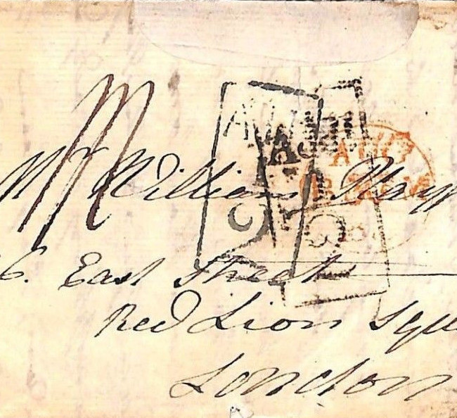 GB Scotland EARLY Edinburgh ADD HALF Postmarks 1813 Cover 2 DIFFERENT Rare MS546 GB Scotland EARLY Edinburgh ADD HALF Postmarks 1813 Cover 2 DIFFERENT Rare MS546