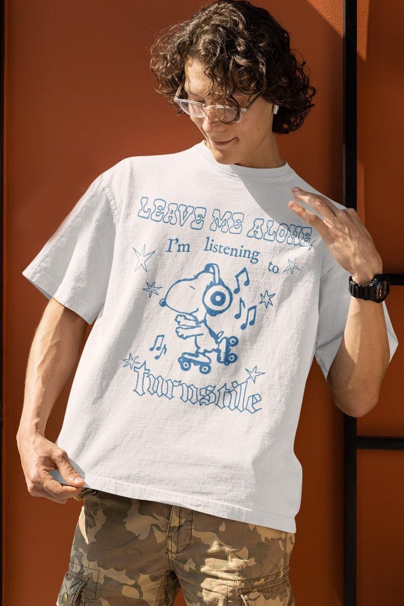 Turnstile Unisex T-Shirt - Rock Music Band Merch - Glow On Album - Gift For Rock