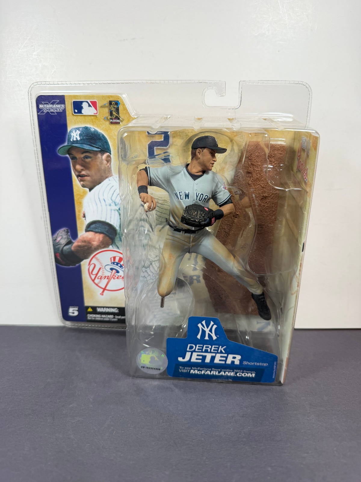 McFarlane SportsPicks DEREK JETER NY Yankees Series 5 Action Figure MLB SL