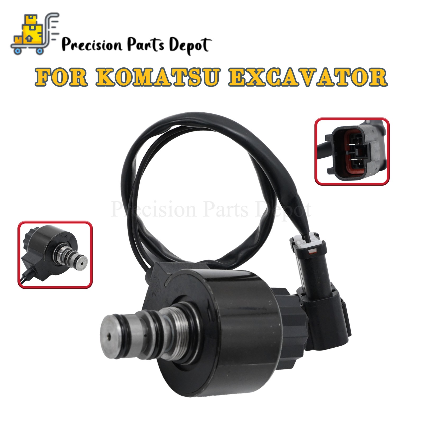 For Komatsu Excavator PC60U-5 PC75UU-1 Solenoid Valve SD1169 24-10 203-60-42240