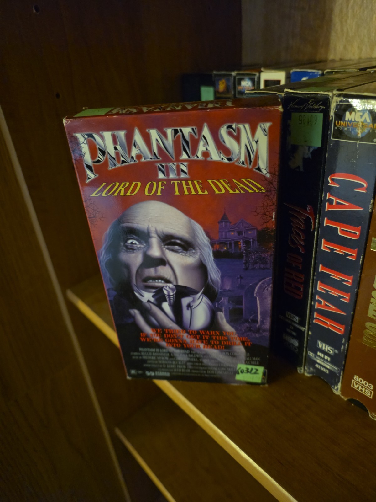 Phantasm III: Lord of the Dead (1994) VHS Horror 1st Flr ,Original Copy Used Phantasm III: Lord of the Dead (1994) VHS Horror 1st Flr ,Original Copy Used