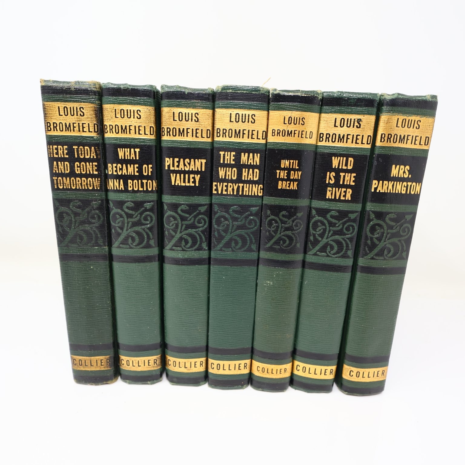 Louis Bromfield 7-Book Set Collier Collected Works Fiction Hardcover 1934-45 VTG Louis Bromfield 7-Book Set Collier Collected Works Fiction Hardcover 1934-45 VTG