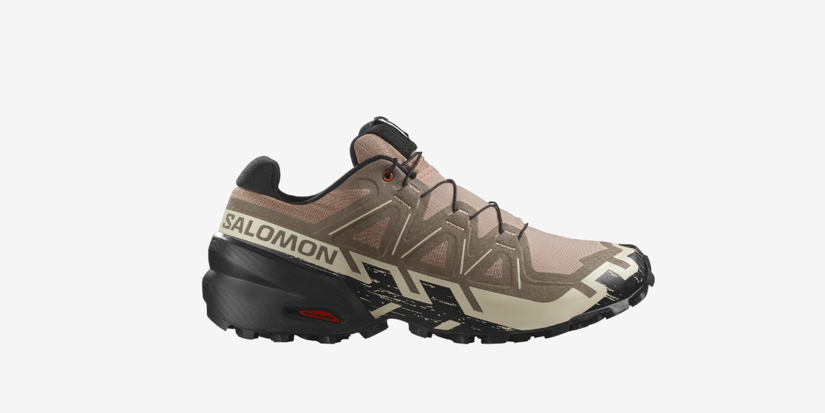 Salomon SPEEDCROSS 6 Men's Trail Running Shoes Authentic Brand New - Natural