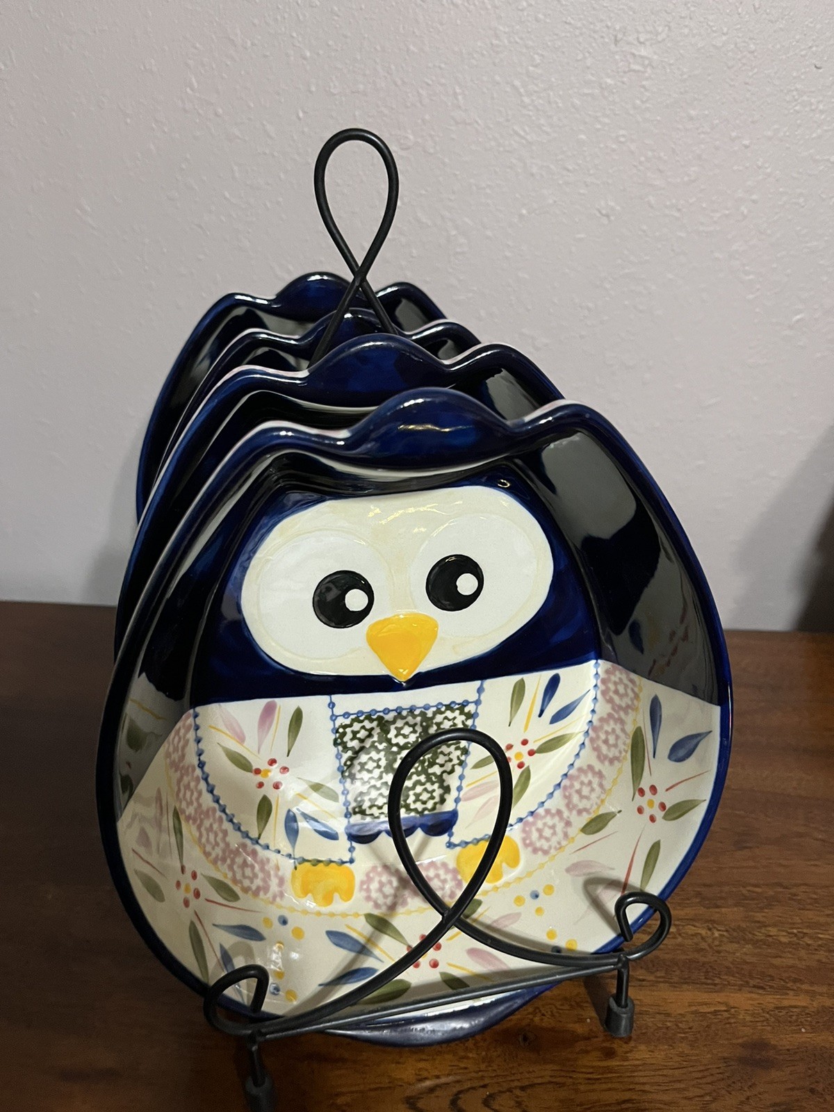 4-Temp-tations Presentable Ovenware by Tara Old World Owl Casserole Dishes 8.5\ 4-Temp-tations Presentable Ovenware by Tara Old World Owl Casserole Dishes 8.5\