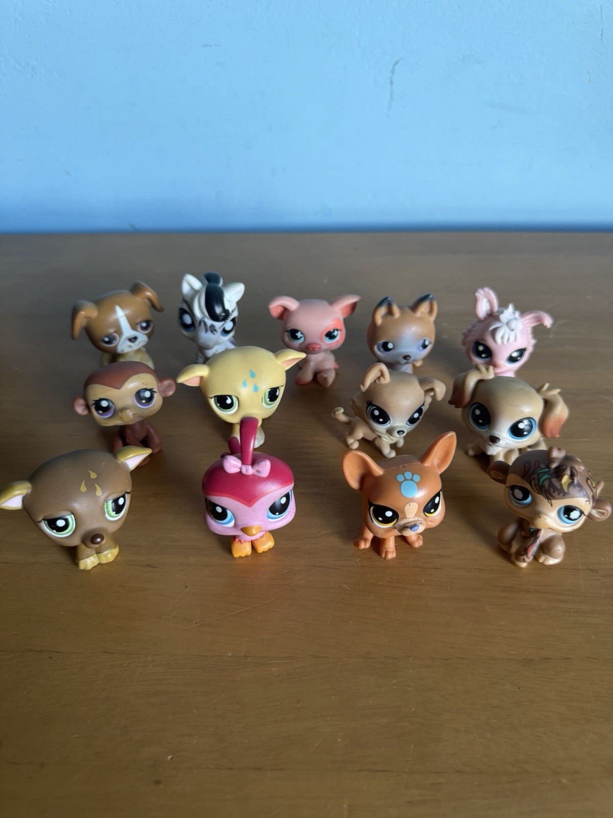 Hasbro LPS Littlest Pet Shop LOT of 13 Mixed Animals Figures Dogs Monkeys Deers Hasbro LPS Littlest Pet Shop LOT of 13 Mixed Animals Figures Dogs Monkeys Deers