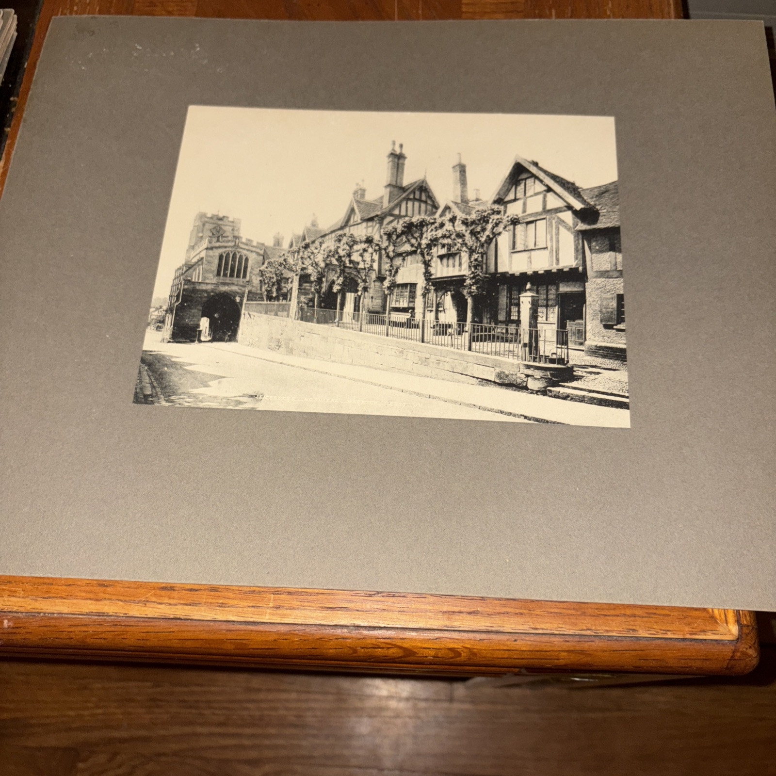 Vintage Lord Leycester Hospital Warwick England English Architecture Photo