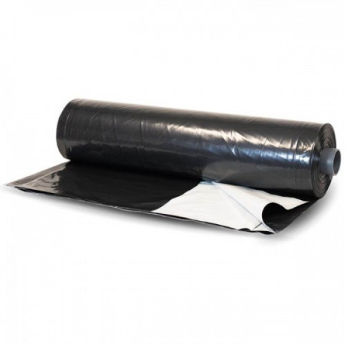 Farm Plastic Supply - Silage Tarp 6 mil Black/White Plastic Sheeting