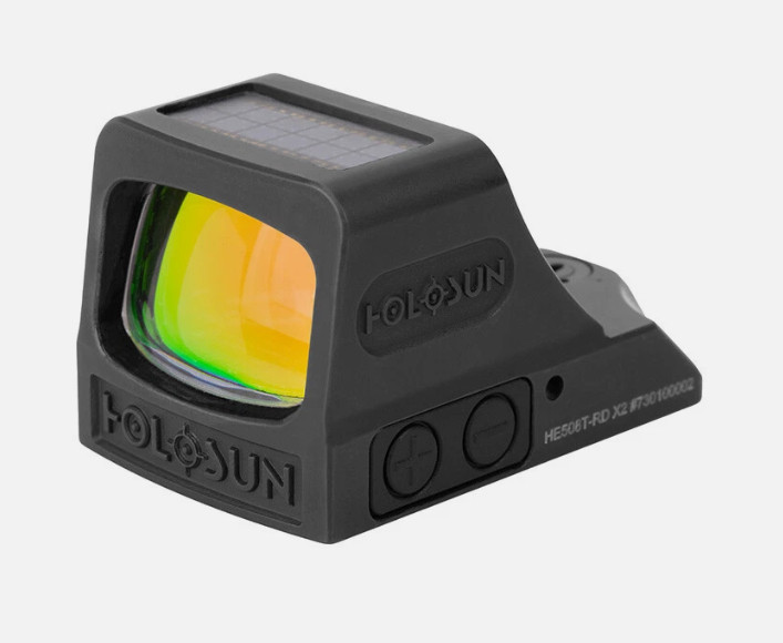 Holosun Open Solar Reflex Red Dot Sight HE508T-RD X2 & New In Box & 
