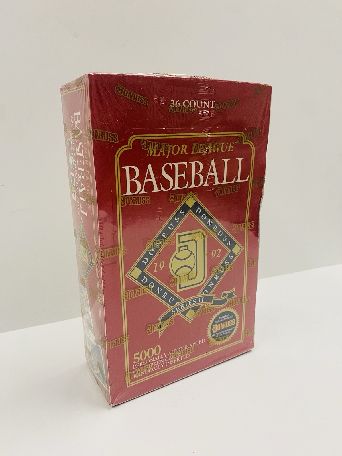 1992 Donruss Major League Baseball Box Series 2 Factory Sealed 1992 Donruss Major League Baseball Box Series 2 Factory Sealed