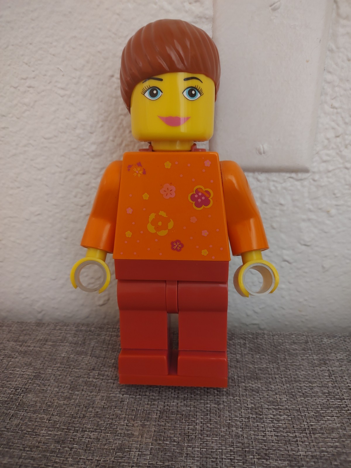 Authentic Lego Oversized/Jumbo Figure - Approximately 8 Inches, Lego Logo Authentic Lego Oversized/Jumbo Figure - Approximately 8 Inches, Lego Logo