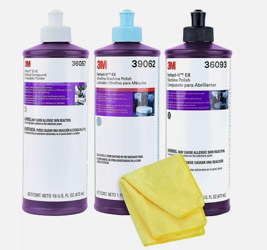 3M Perfect It Buffing And Polishing Kit | 36057 39062 36093 3M Pint 3M Perfect It Buffing And Polishing Kit | 36057 39062 36093 3M Pint