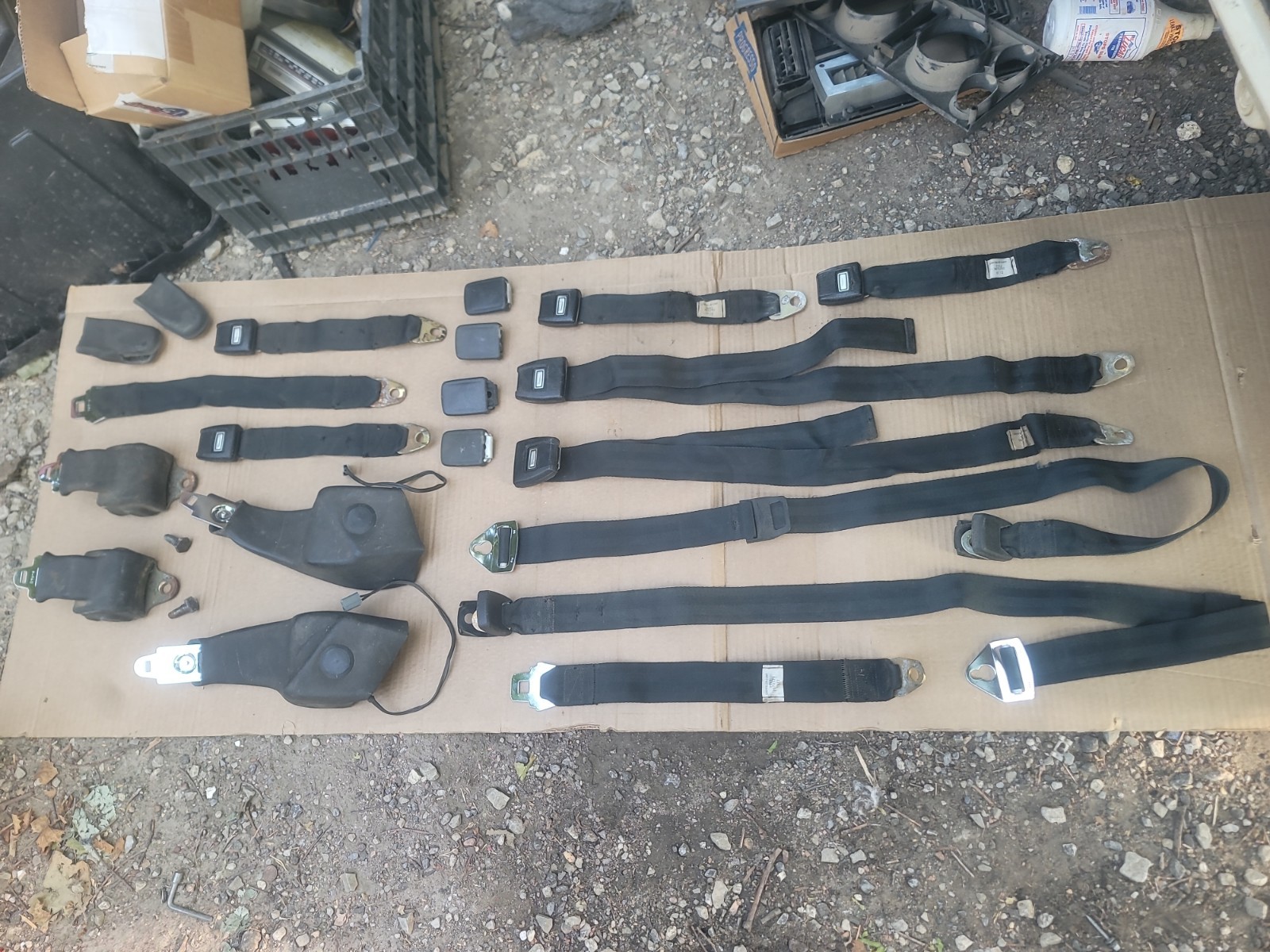 Mopar Dodge Plymouth Chrysler Seat Belt Set Unknown Year 1972 73 74 75 76 77 78