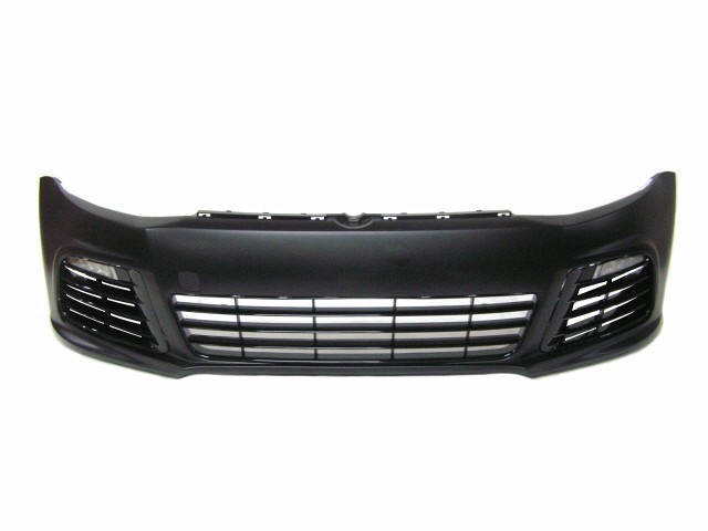 For VW 10-14 MK6 JETTA, R Style Front Bumper with LED DRL