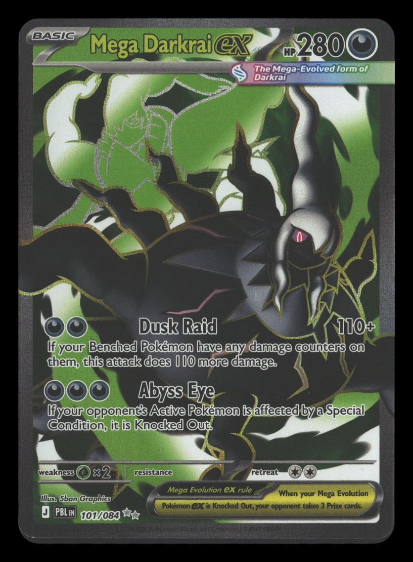 Mega Darkrai ex [PBL - 101/084] - Ultra Rare - NM