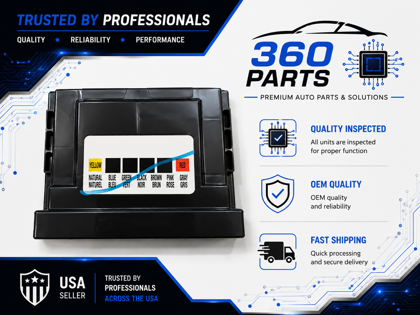 2012-2017 CHEVROLET EQUINOX BCM MODULE OEM * PROGRAMMED CLONED TO VIN