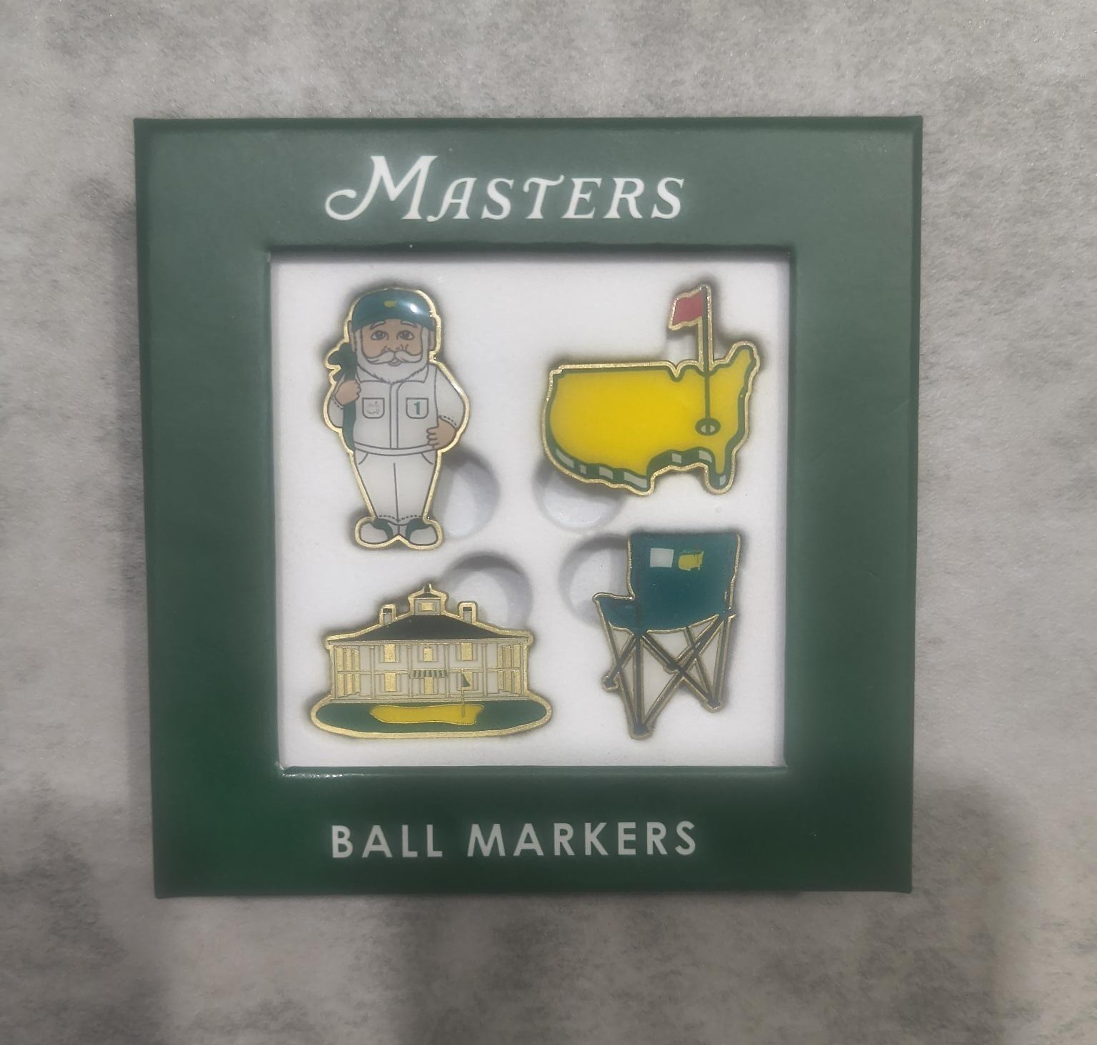 2026 Masters ANGC Ball Markers. set of 4 2026 Masters ANGC Ball Markers. set of 4