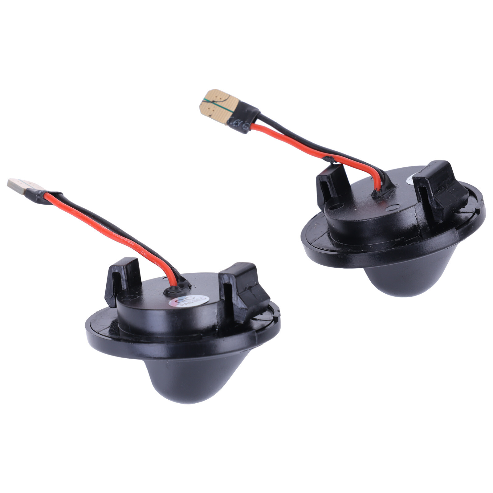 2x License Plate Light - LED White Waterproof Plug & Play PC for Ford F150 F250