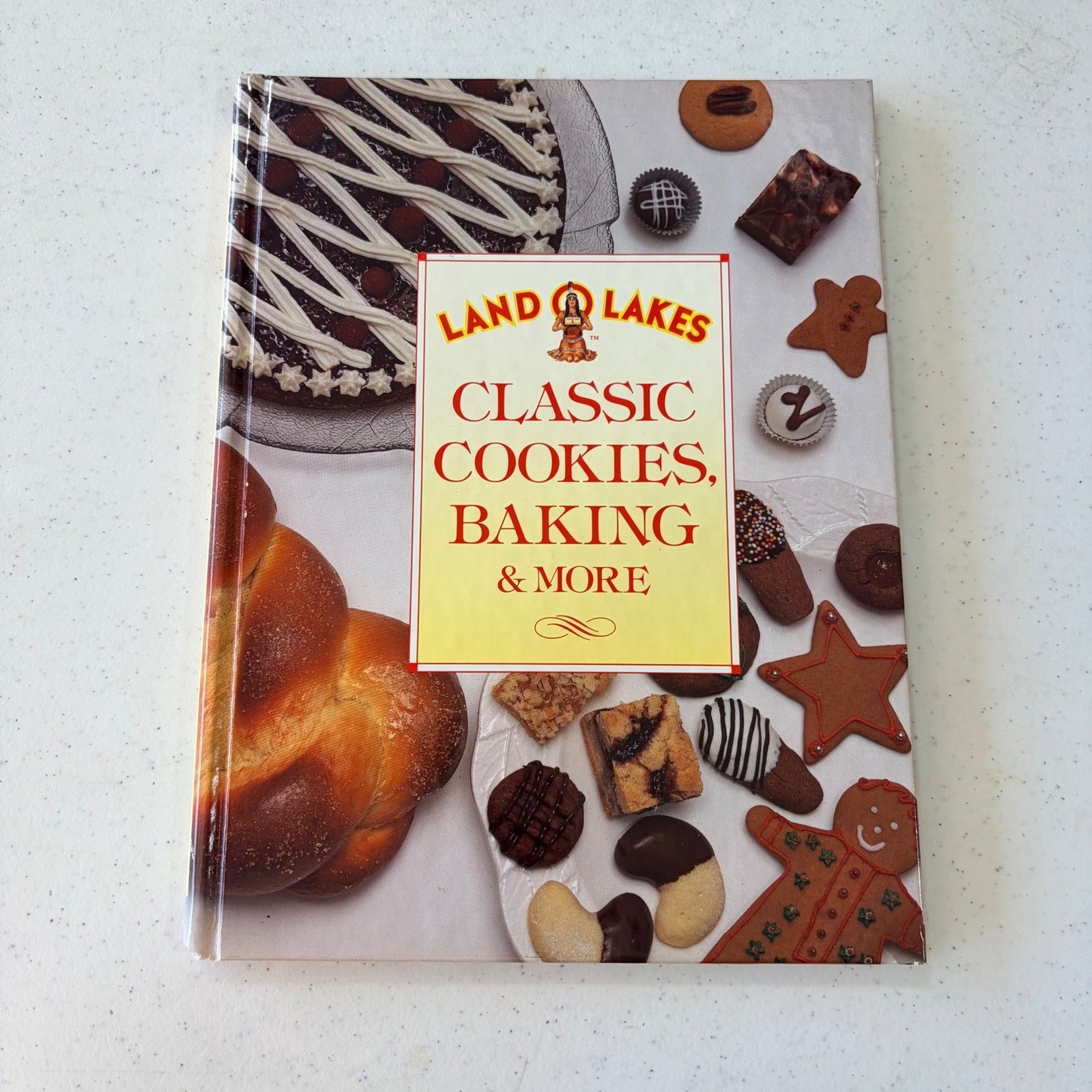 Land O Lakes Classic Cookies Baking & More 1991 Vintage Spiral Cookbook