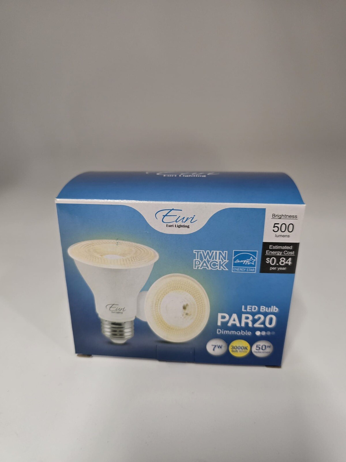 10x 2pack bulbs - LED PAR20Bulb - 7W - 500Lumens - 3000k-20 Bulbs