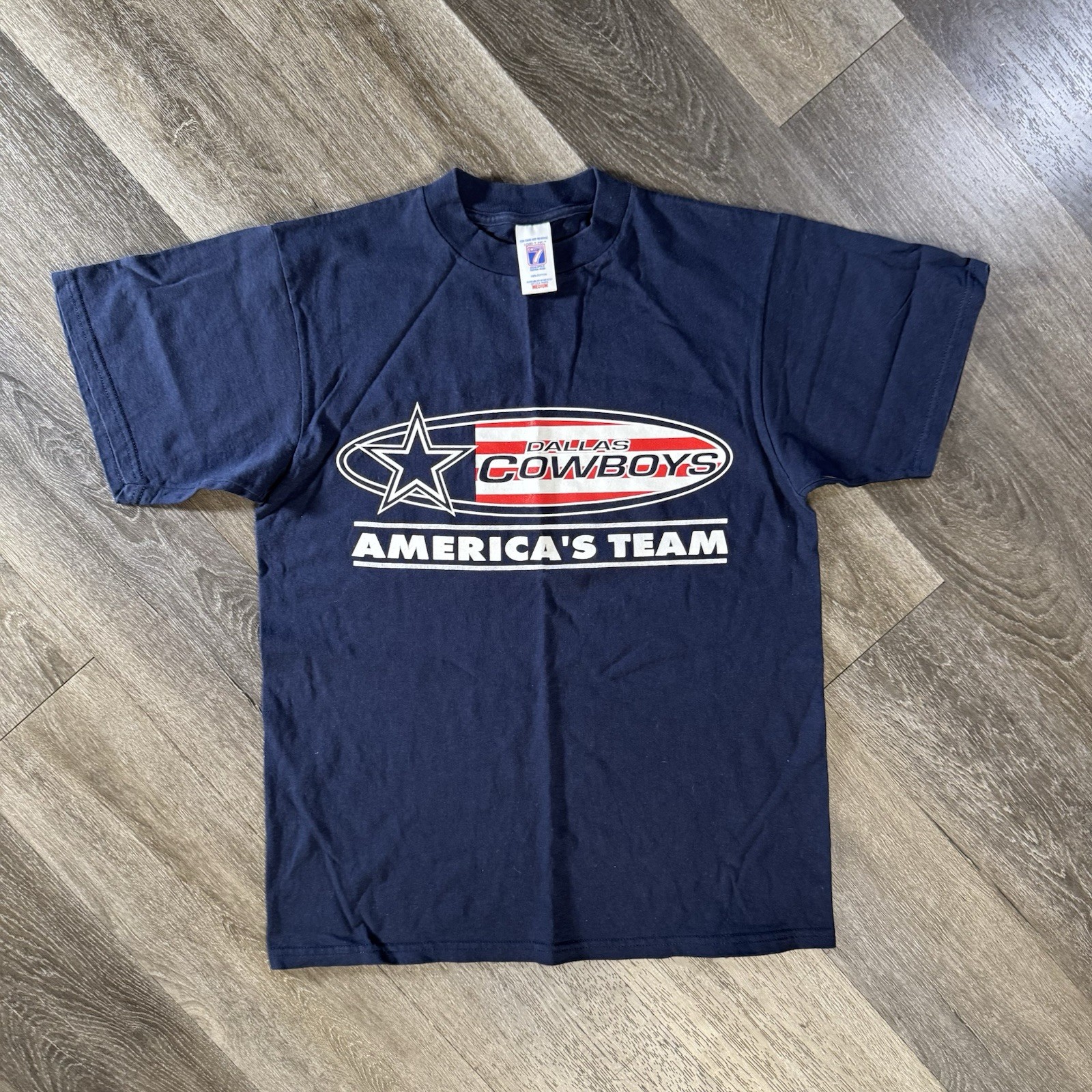 Vintage Dallas Cowboys logo 7 t-shirt M shirt America’s Team Small HOLE