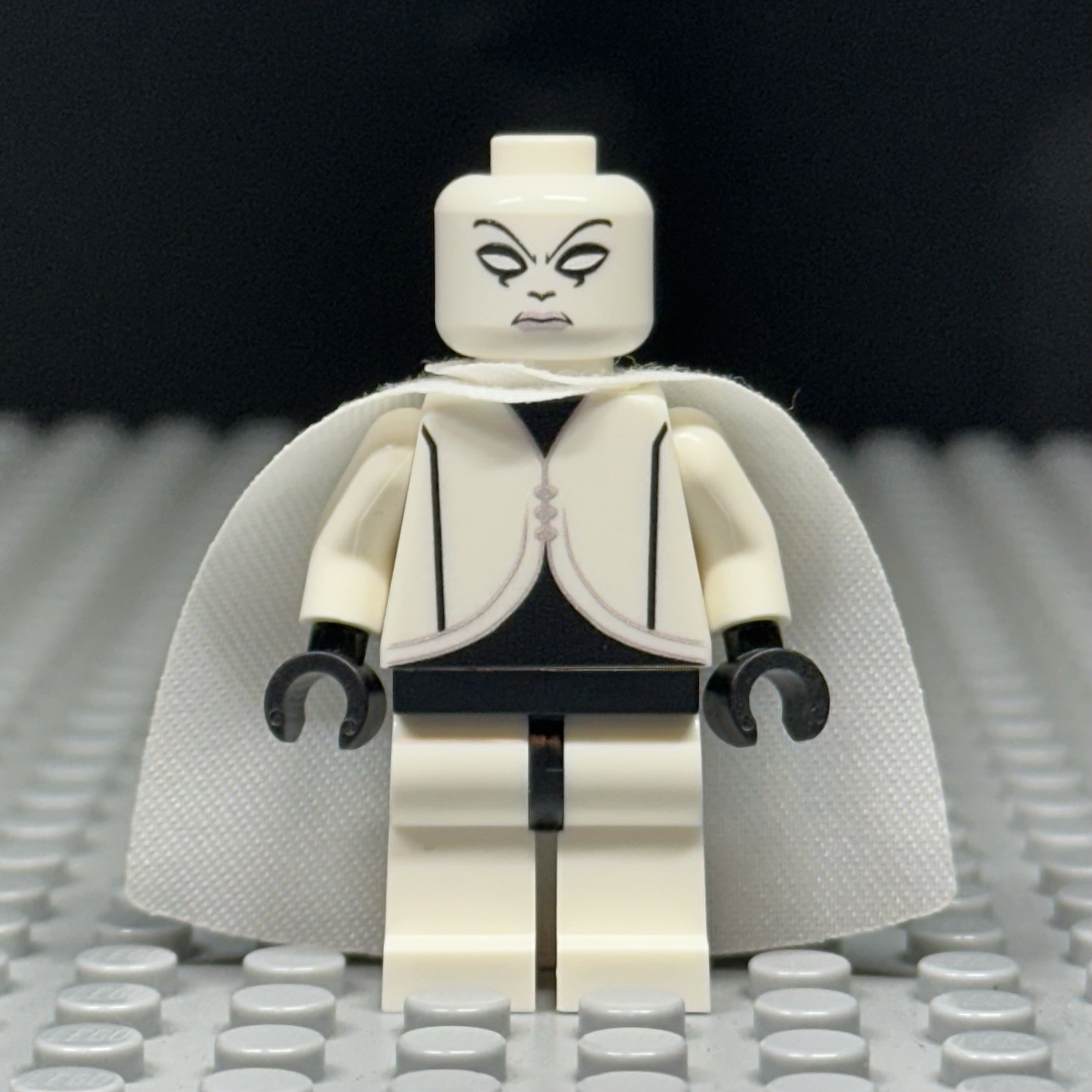 lego star wars TCS asajj ventress minifigure White Torso style Custom Print