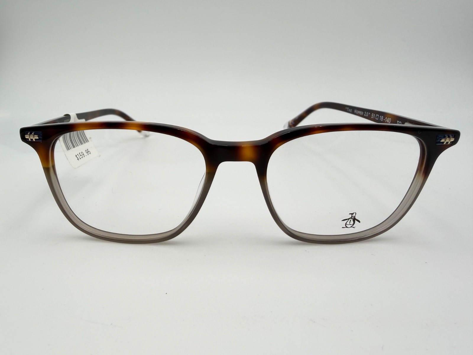 Penguin Eyeglasses The Hopper 2.0 TO 51 18 140 Brown Tortoise New