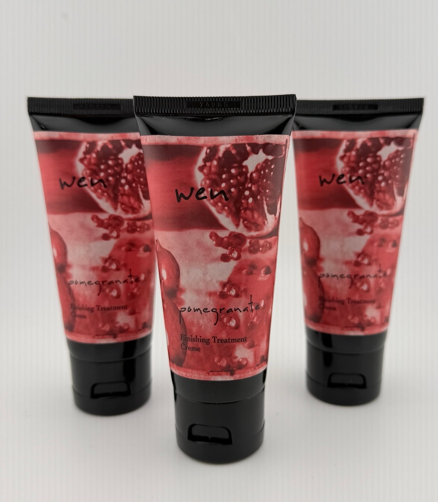3 x Wen By Chaz Dean Pomegranate Finishing Treatment Cream 2 oz each NEW