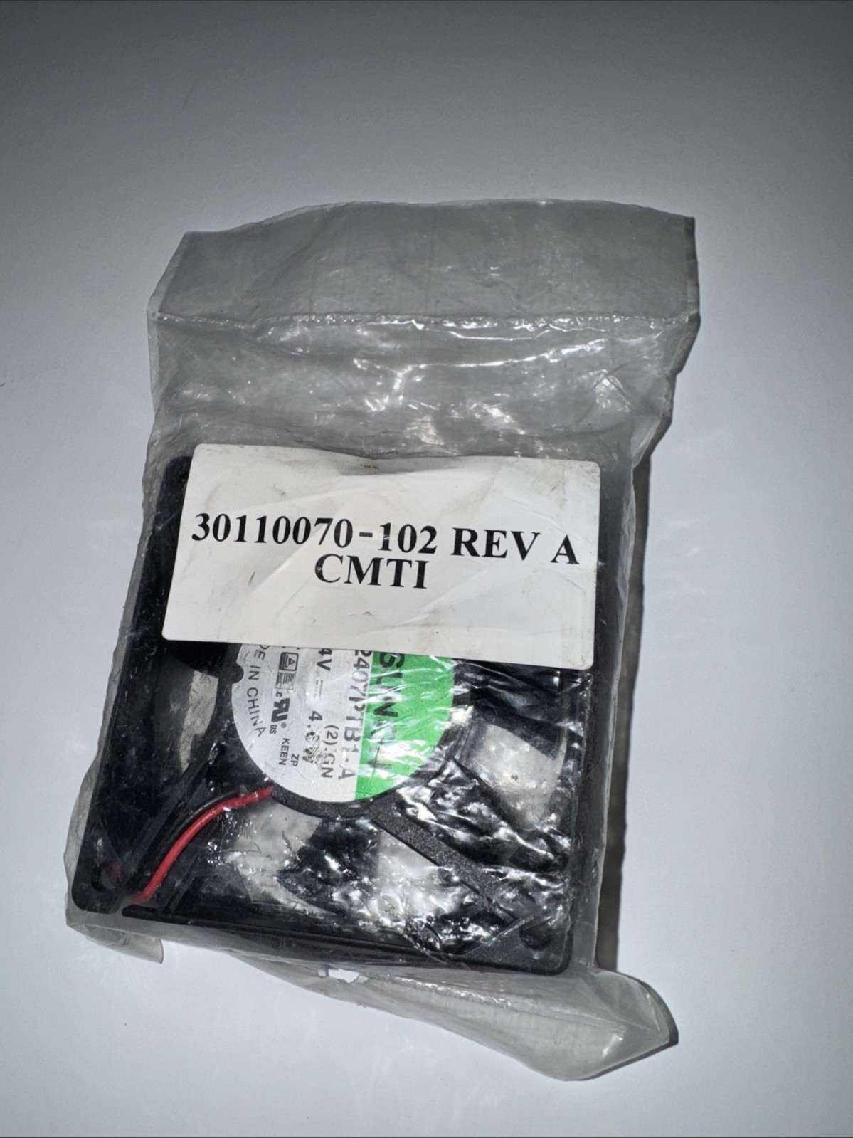 SUNON KD2408PTB1-6A 8025 DC24V 3.4W 2-Wire Inverter Dual Ball Cooling Fan