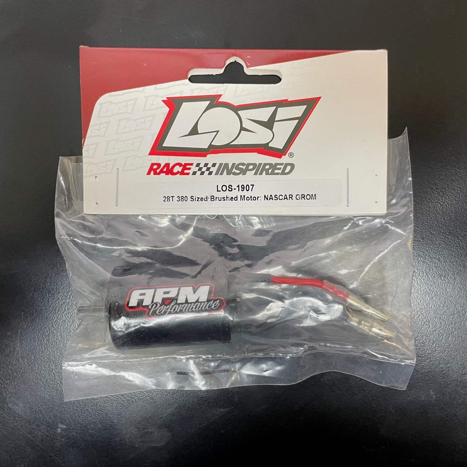 APM Performance TUNED Losi NASCAR LOS-1907 28T Motor Broke In Oval Carpet Racing
