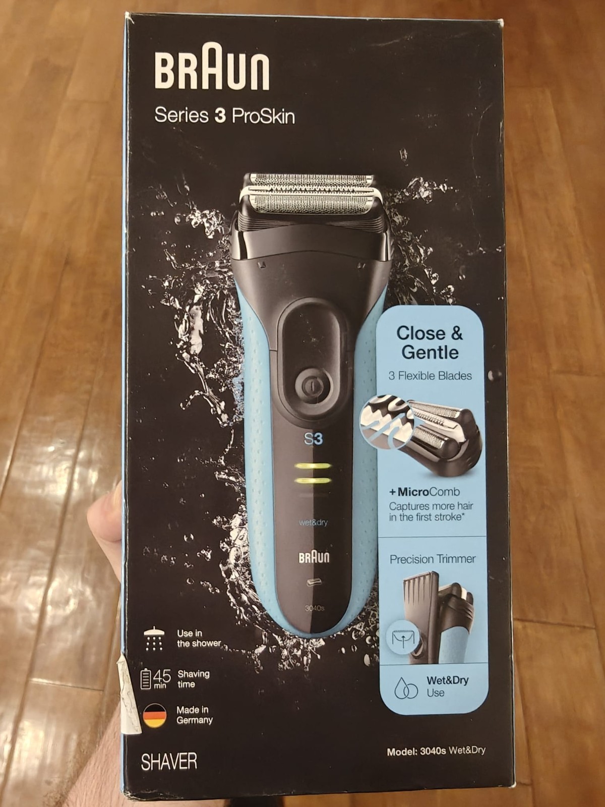 Braun Series 3 ProSkin Electric Shaver Wet & Dry Rechargeable Razor Braun Series 3 ProSkin Electric Shaver Wet & Dry Rechargeable Razor