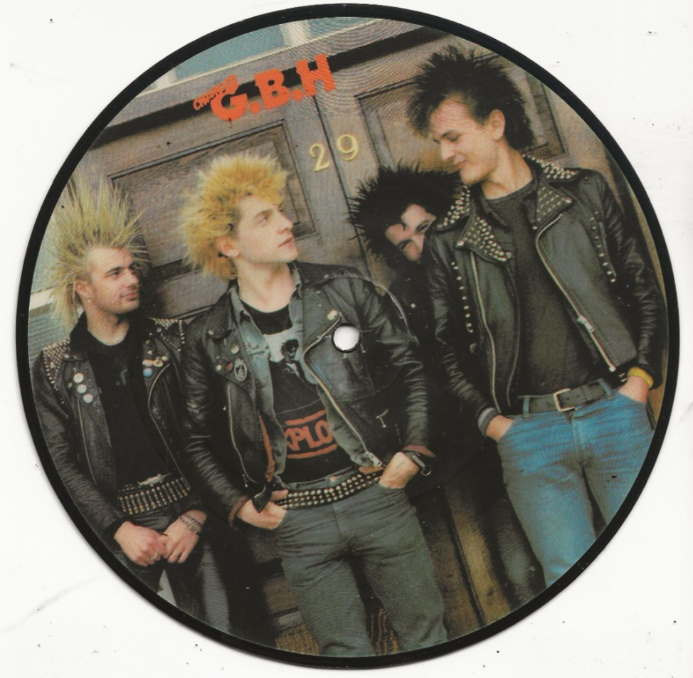 CHARGED G.B.H. - GIVE ME FIRE UK PICTURE DISC SINGLE FROM 1982, MINT CHARGED G.B.H. - GIVE ME FIRE UK PICTURE DISC SINGLE FROM 1982, MINT