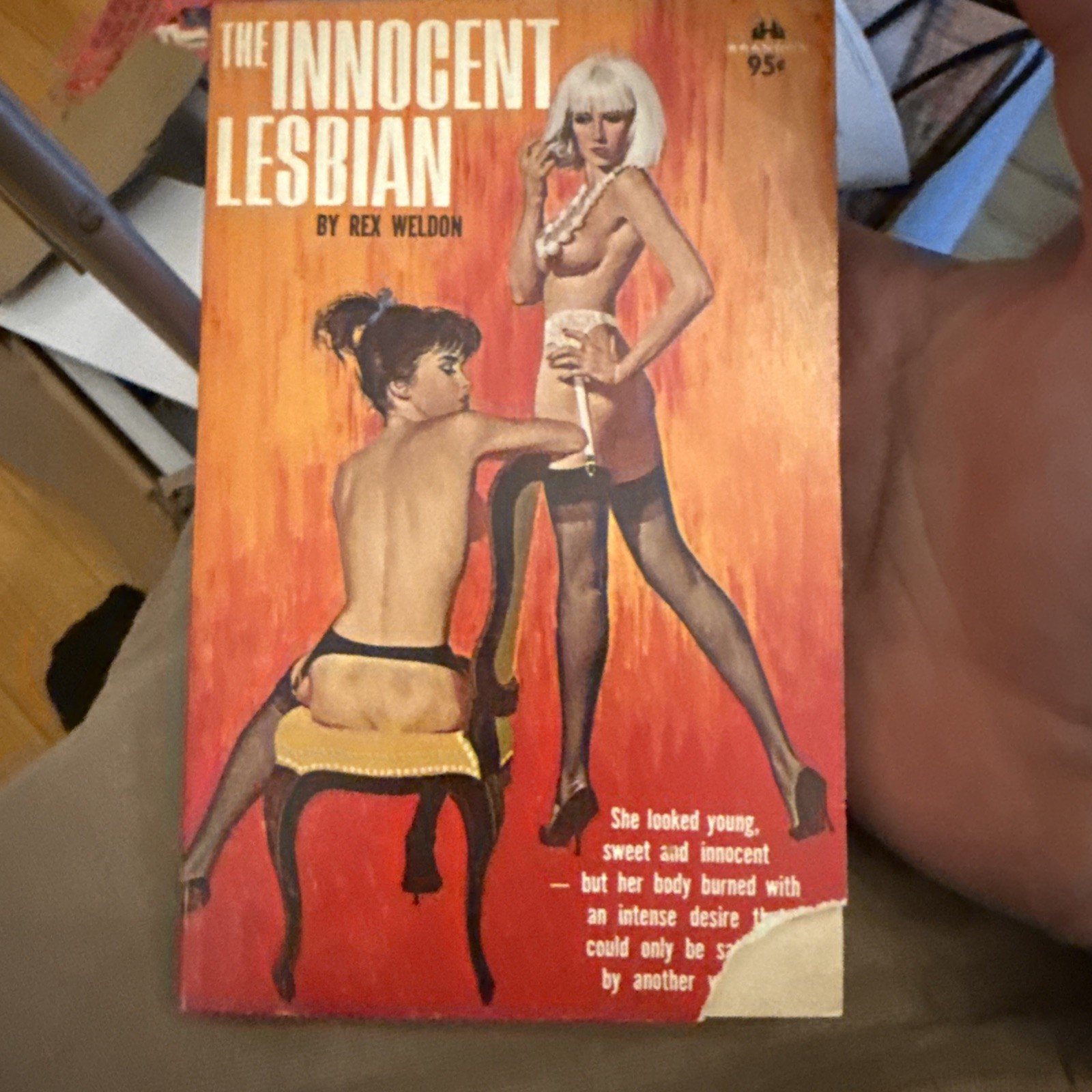 The innocent Lesbian by Rex Weldon brandon house Sleaze, Lesbian unread