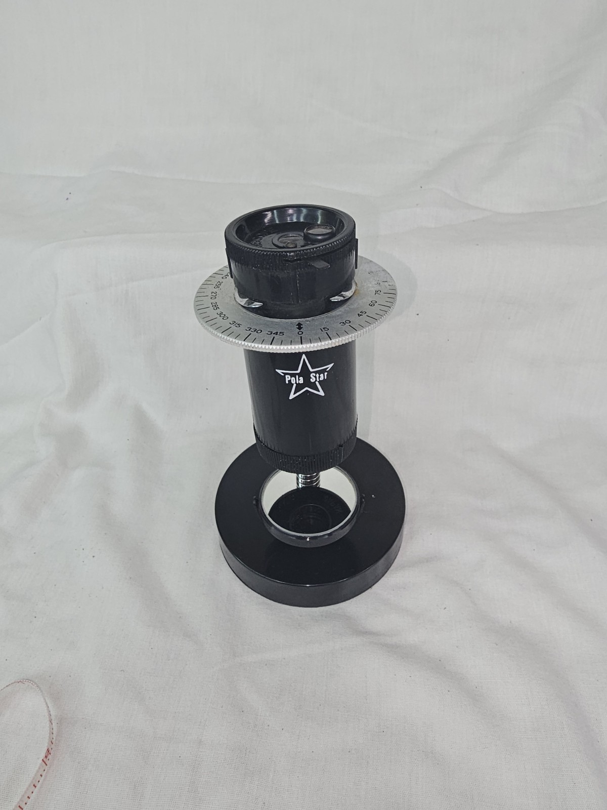 Vintage Pola Star Tomiscope Polarizing Microscope Body Mirror 35x Magnification Vintage Pola Star Tomiscope Polarizing Microscope Body Mirror 35x Magnification