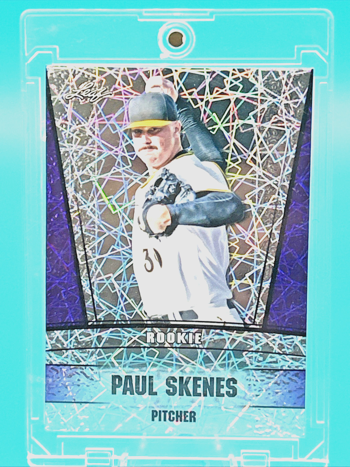 2023 Leaf Special Release Paul Skenes RS-48 (RC) Purple 1/15 READY TO GRADE 2023 Leaf Special Release Paul Skenes RS-48 (RC) Purple 1/15 READY TO GRADE