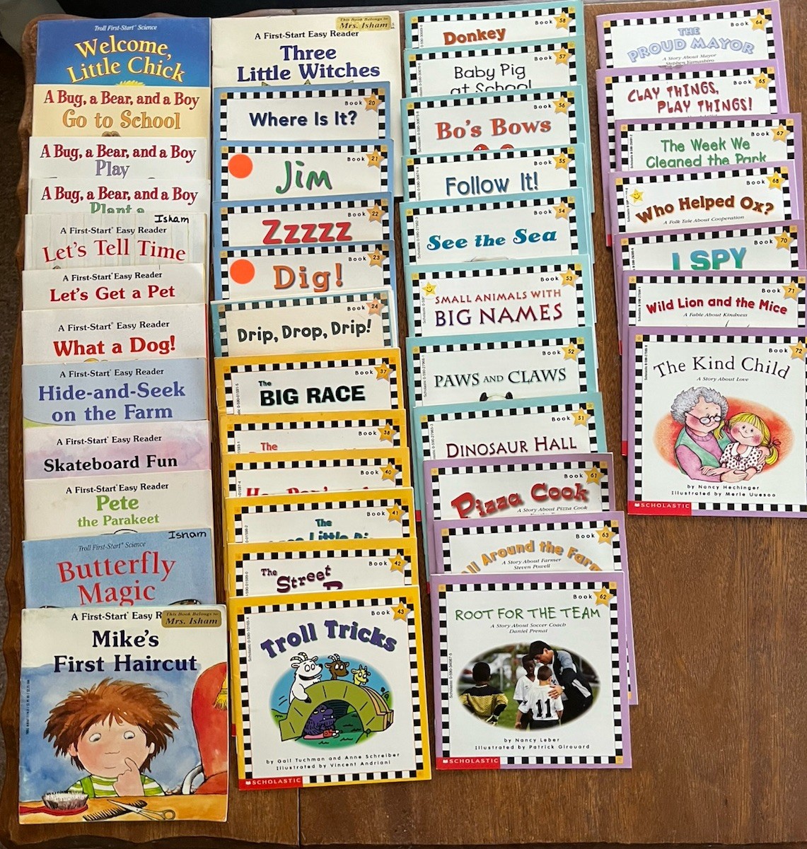 VTG Scholastic Phonics,Troll First-Start Early Readers K-1st Grade 42 Book Lot R VTG Scholastic Phonics,Troll First-Start Early Readers K-1st Grade 42 Book Lot R