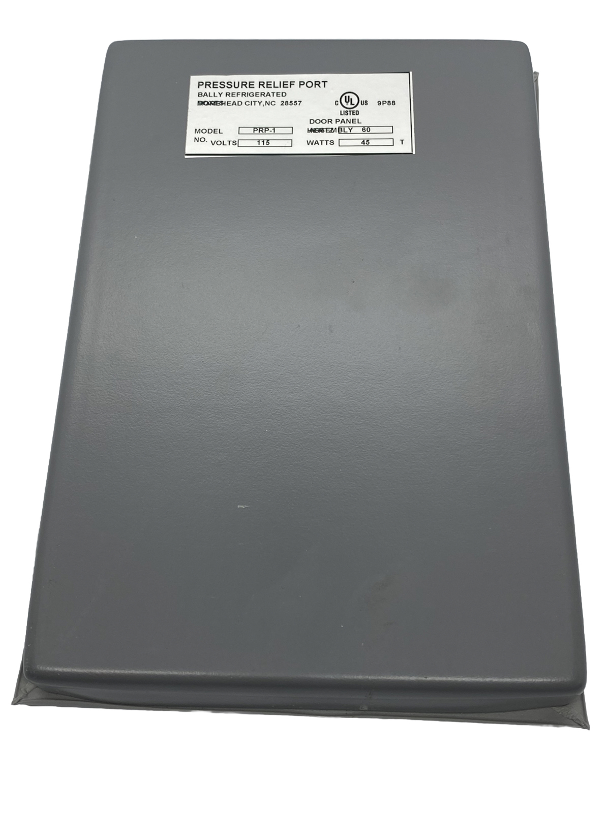 Bally Refrigerated Boxes Pressure Relief Port PRP -1 Door Panel Assembly 049567