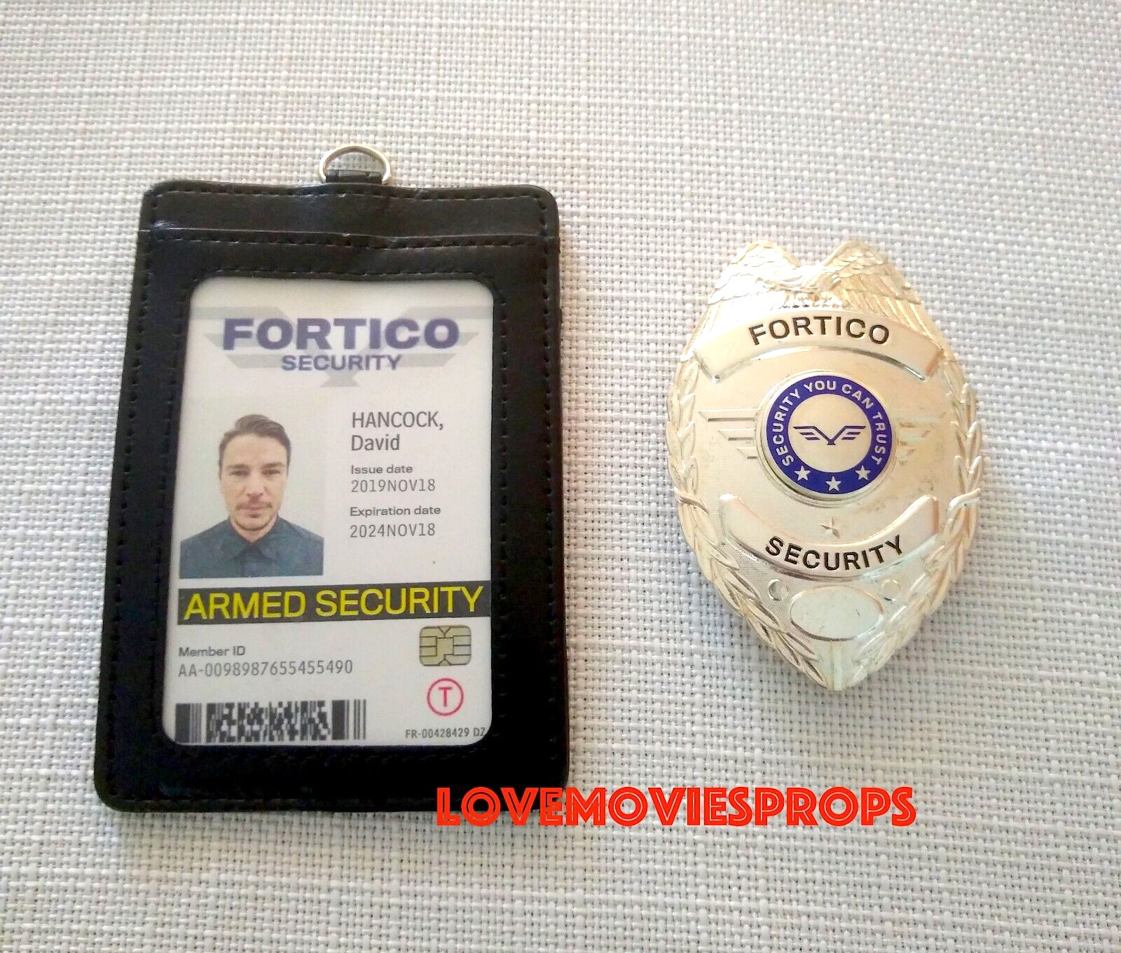 Wrath of Man Josh Hartnett Screen Used Hero Prop ID Movie Costume
