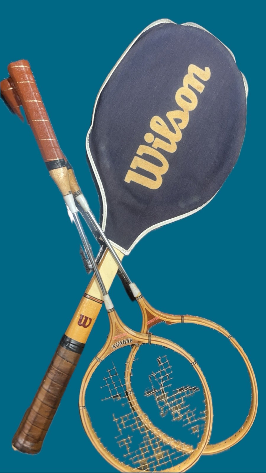 Vintage Wilson Tennis Rackets
