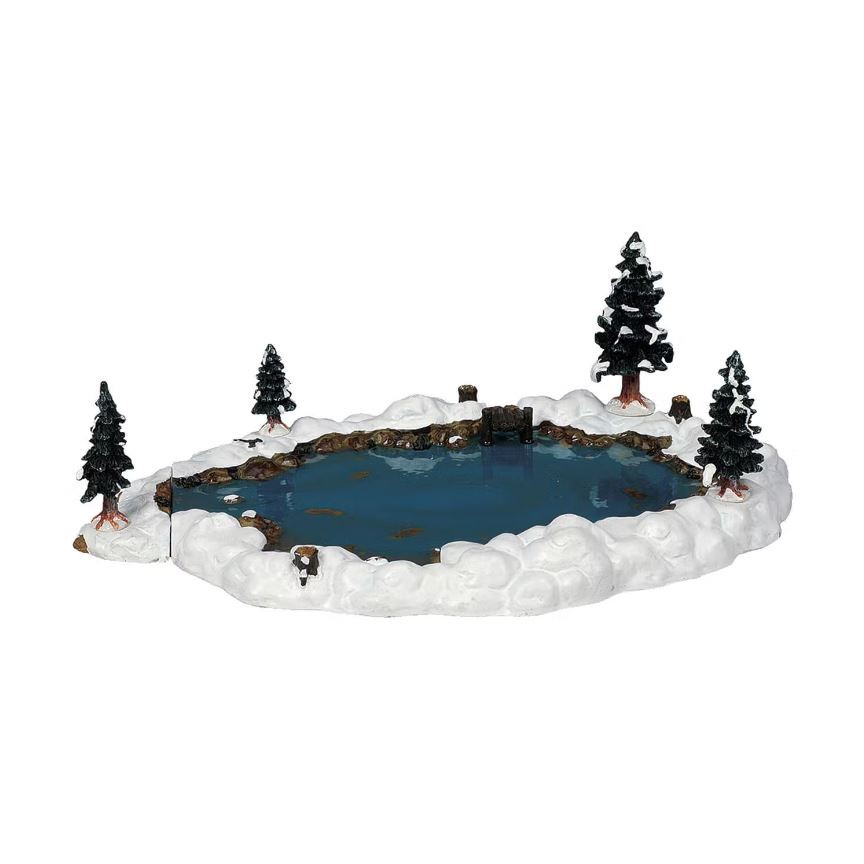Lemax General Products Village Accessory Mill Pond Set Of 6 94387 Lemax General Products Village Accessory Mill Pond Set Of 6 94387