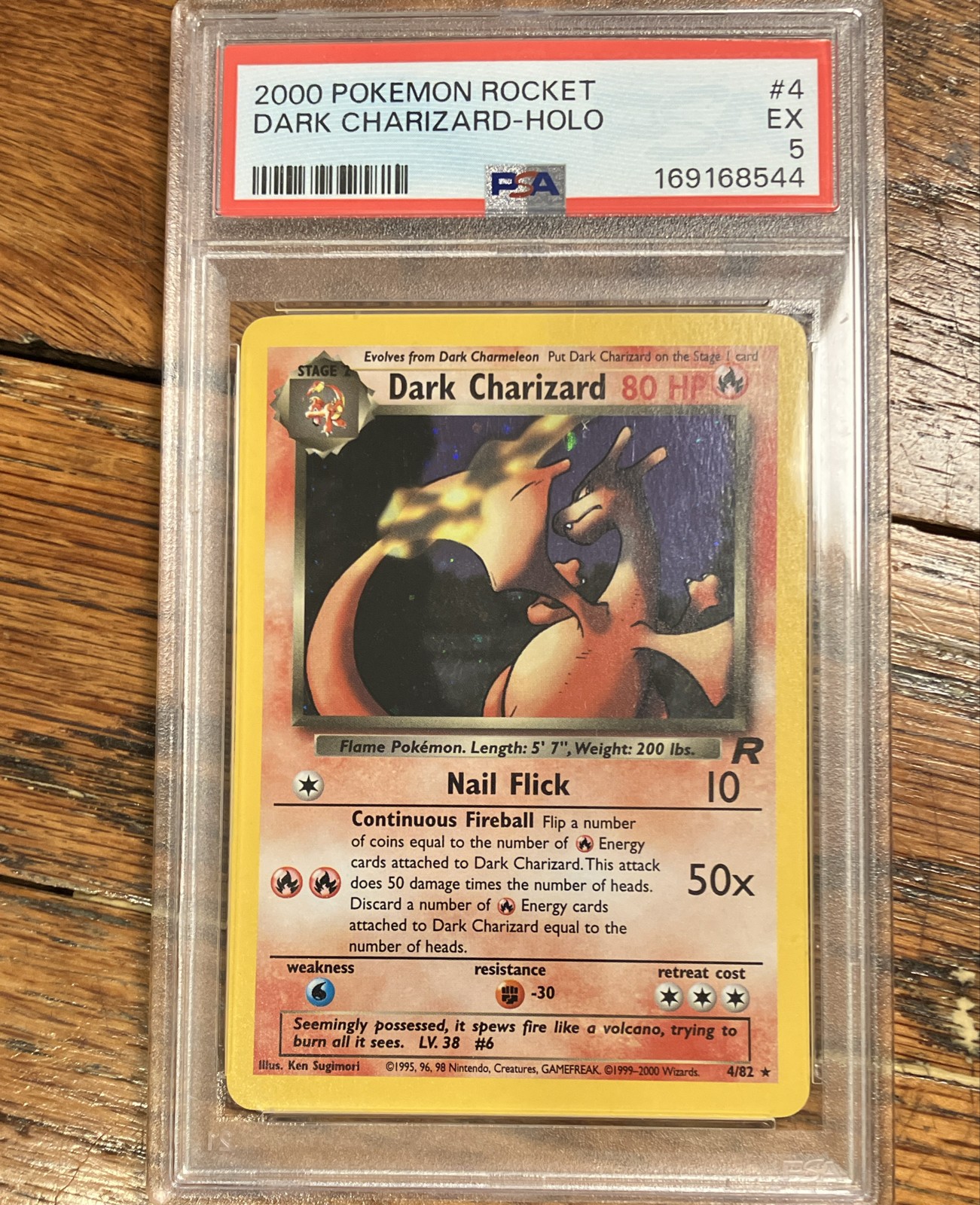 Dark Charizard 4/82 Team Rocket Holo
