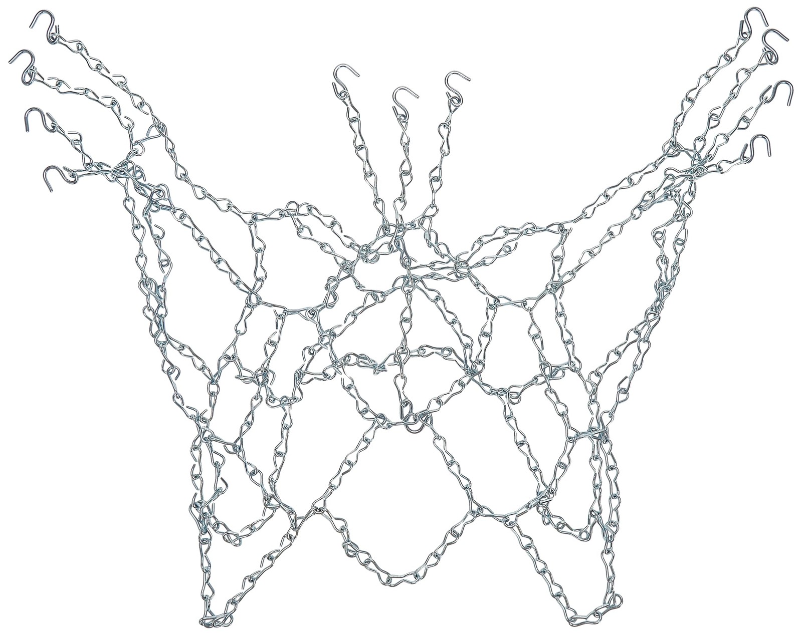 Champion Sports Heavy Duty Galvanized Steel Chain Basketball Net, 21 I