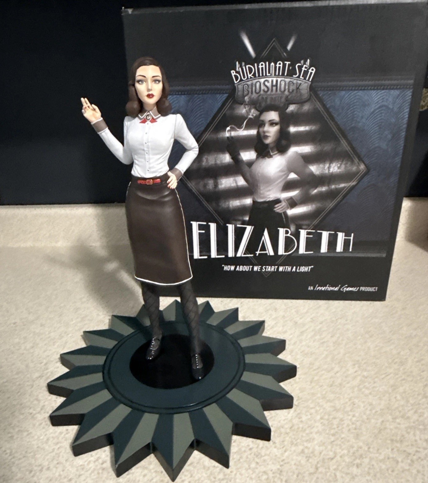 BioShock Infinite Burial at Sea Elizabeth Noir Statue