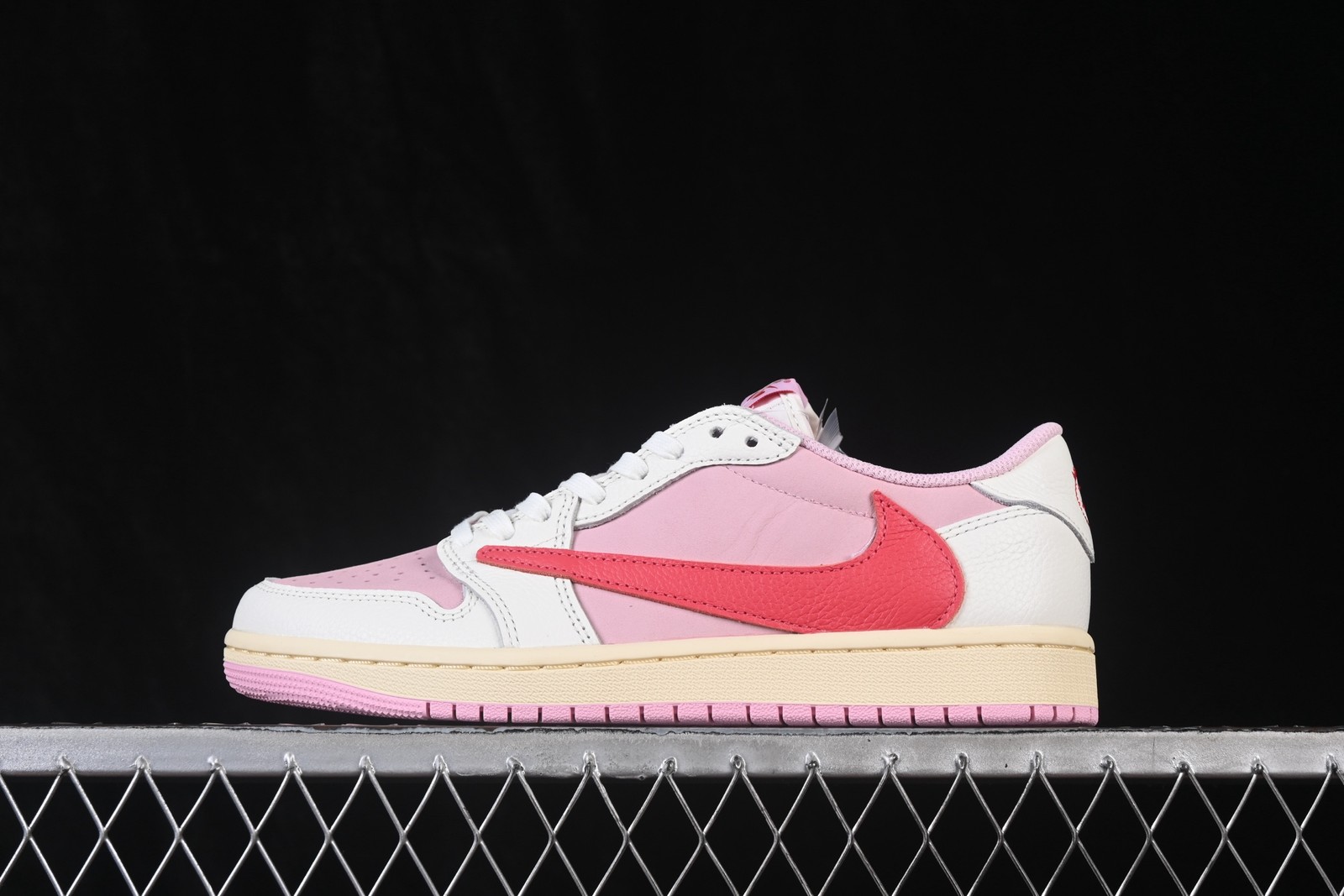 Air J*rdan 1 Retro Low “Travis Scott Sail Tropical Pink” IQ7604-101 Men's 4-12