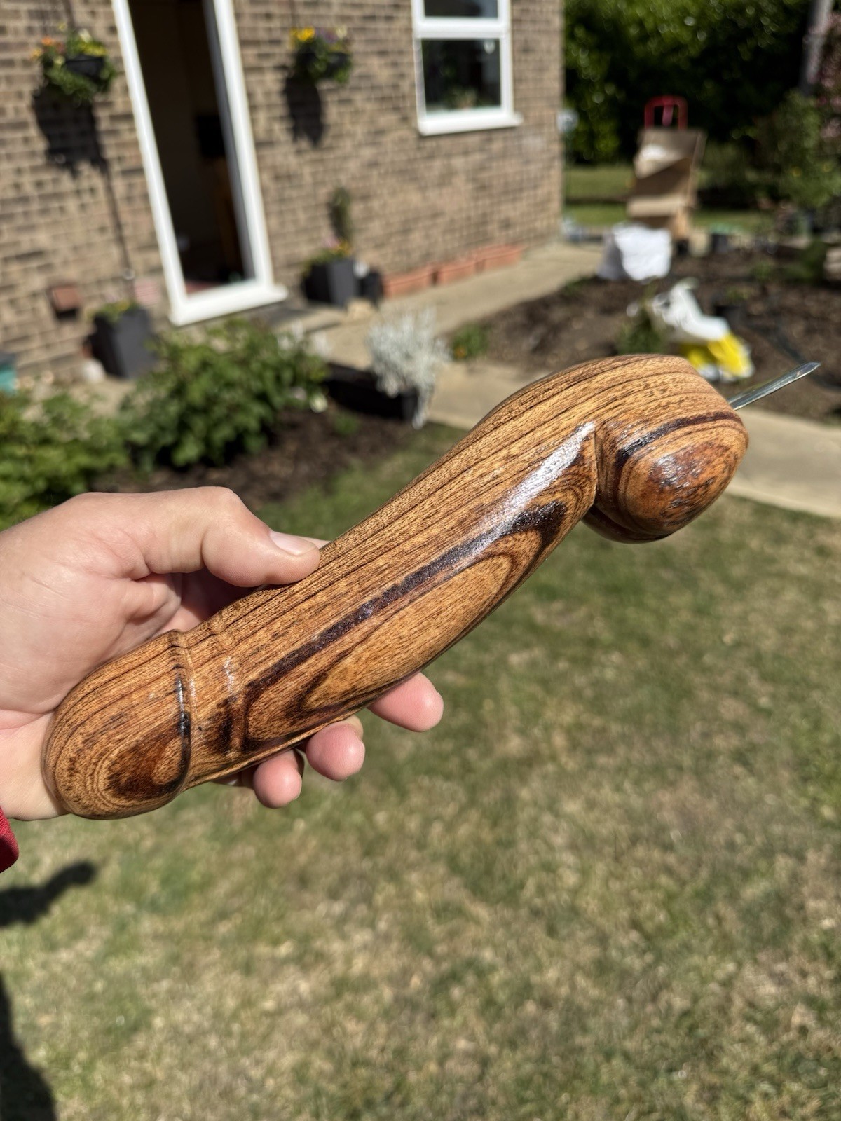 XXXXXL HUGE HAND CARVED PENIS BOTTLE OPENER - (BIRTHDAY / HEN / SECRET SANTA)