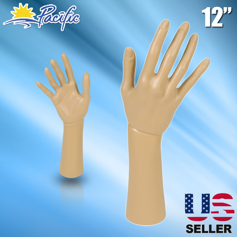 Mannequin Hand Display Jewelry Bracelet Necklace ring glove Stand holder 12\
