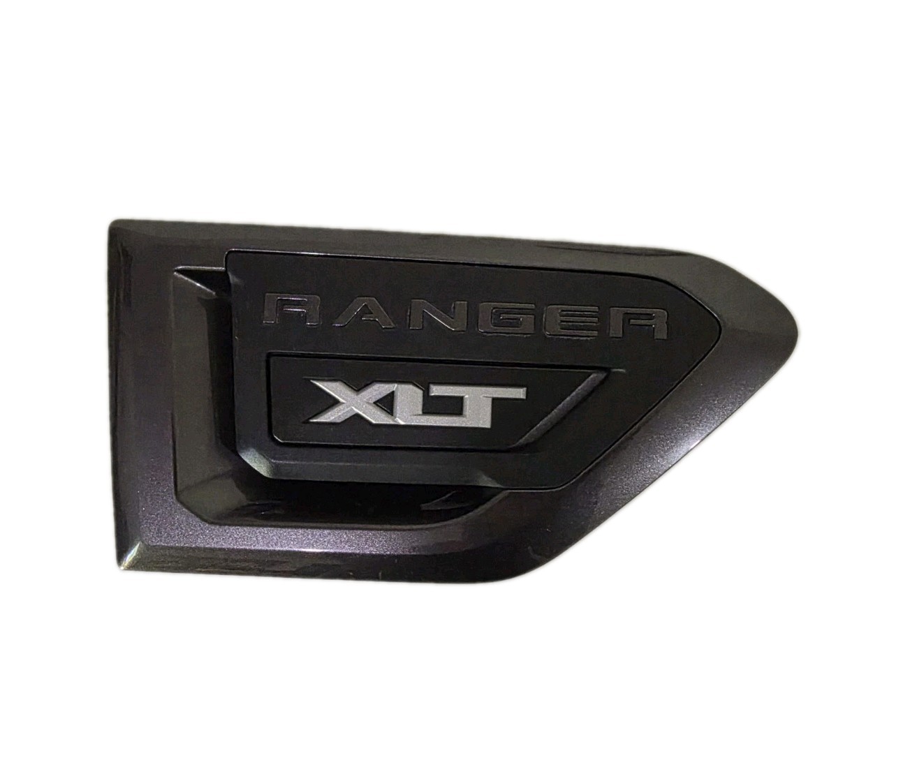 2019 - 2023 Ford Ranger XLT RH Fender Vent Emblem Magnetic Gray OEM \'20 \'21 \'22 2019 - 2023 Ford Ranger XLT RH Fender Vent Emblem Magnetic Gray OEM \'20 \'21 \'22