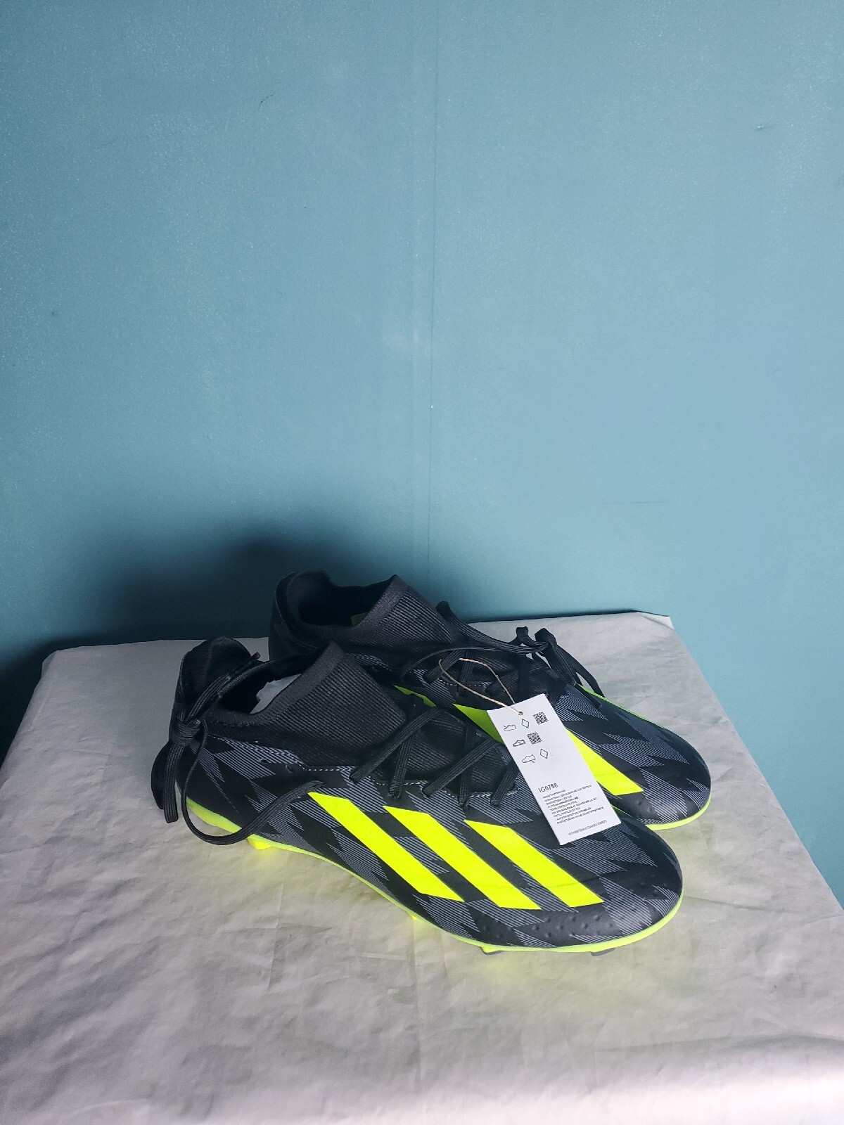 Adidas X CrazyFast .3 INJ FG Men's Soccer Cleats Size 11 Black Volt IG0758